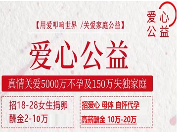 呈贡捐卵助孕生子 爱心志愿者招募